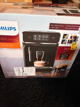 Cafetera Philips Serie 2200 sin estrenar