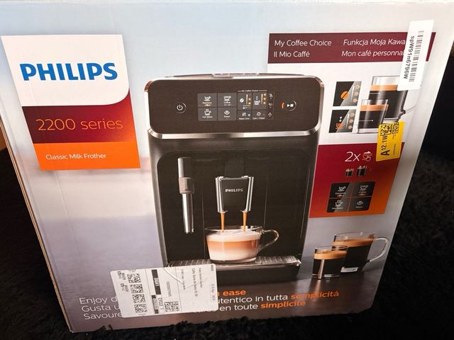 Cafetera Philips Serie 2200 sin estrenar