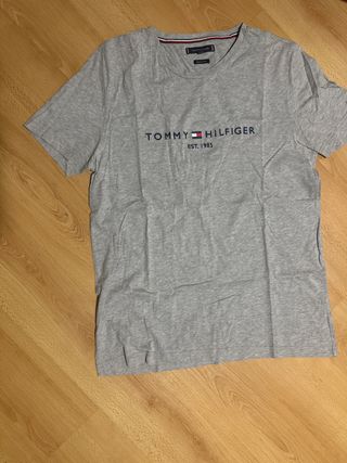 Camiseta Tommy Hilfiger Gris Talla Xl