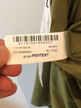 Blusa Zara  Verde Oliva