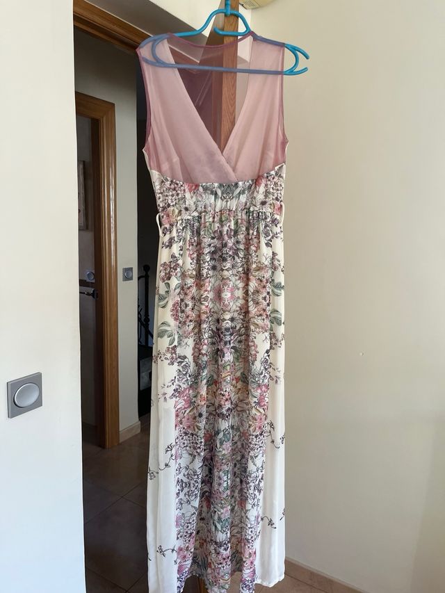 Vestido largo floral