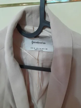 Chaqueta Stradivarius Beige Talla M