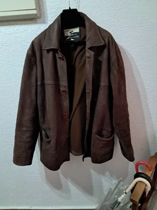 Chaqueta de piel marrón para los reyes