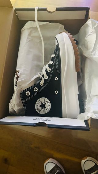 Converse Run Star Hike Negras y Blancas