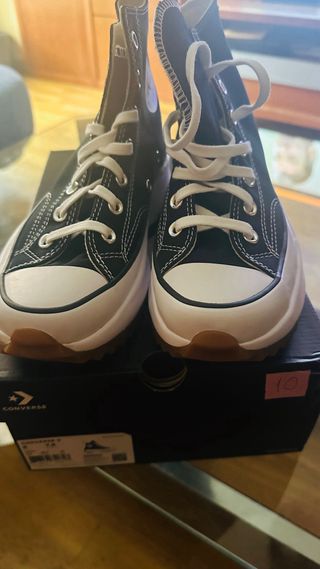 Converse Run Star Hike Negras y Blancas