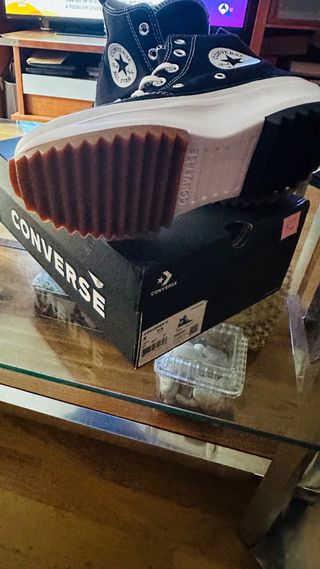 Converse Run Star Hike Negras y Blancas