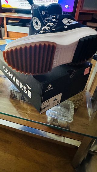 Converse Run Star Hike Negras y Blancas