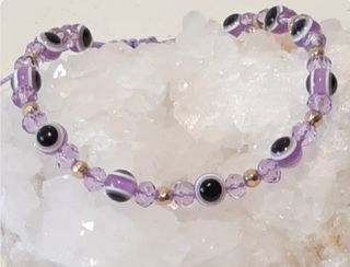 Pulsera Ojo Turco (Lila)
