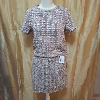 Conjunto Mujer Tweed Multicolor Talla 42
