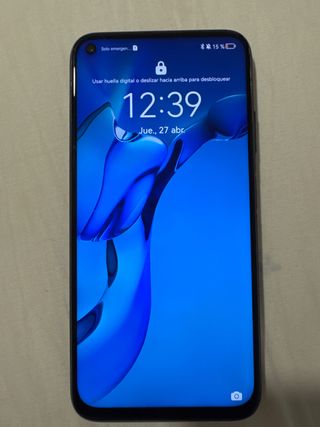 Huawei P40 lite nero/blu