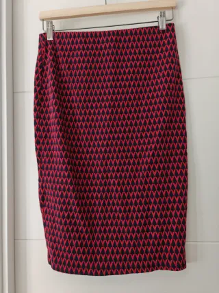 Promo 4X3 Falda Tubo Zara Talla M