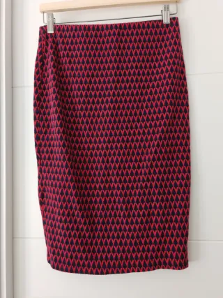 Promo 4X3 Falda Tubo Zara Talla M