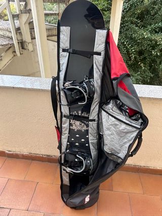 Tabla de Snowboard Negra
