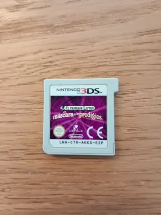 Profesor Layton: Máscara de los Prodigios (3DS)