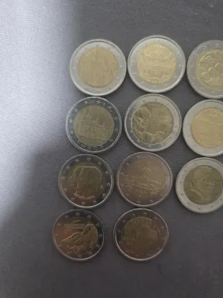Lote 17 Monedas 2€ Conmemorativas