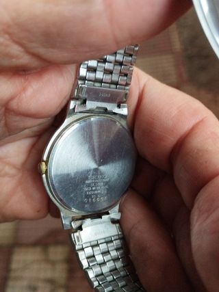 Orologio Seiko Vintage da uomo in oro/argento