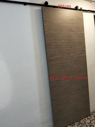 5 Puertas corredera con barra