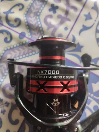 Carrete Pesca Rooblinos NX7000 nuevo a estrenar