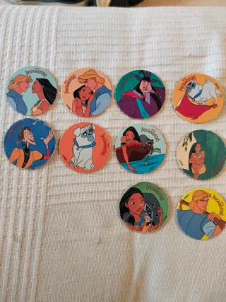 Tazos Pocahontas Colección Disney