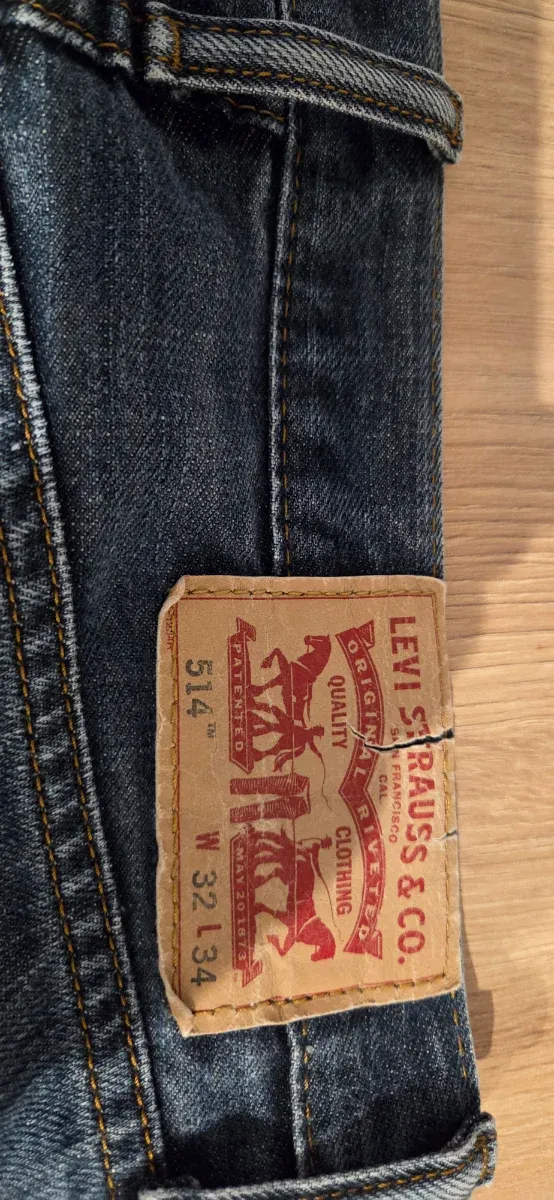 Pantalón Levi's Azul Modelo 514