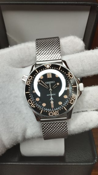 Reloj Seiko Mod Seamaster James Bond 007 No Time