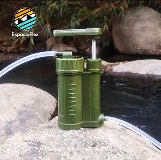 Bomba de agua manual supervivencia