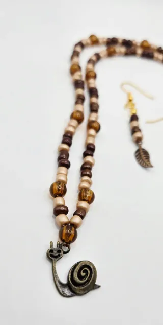 Set collana e orecchini Lumachina