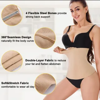 Faja postparto/abdominal beige talla única