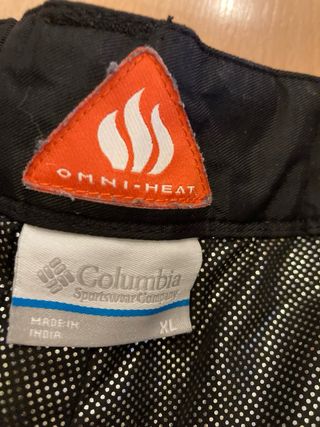 Pantalón de esquí Columbia negro. talla XL niño 