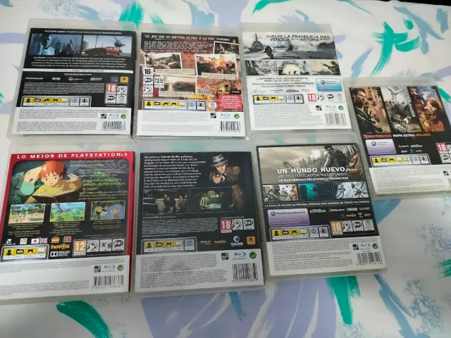 Lote 7 Videojuegos PS3