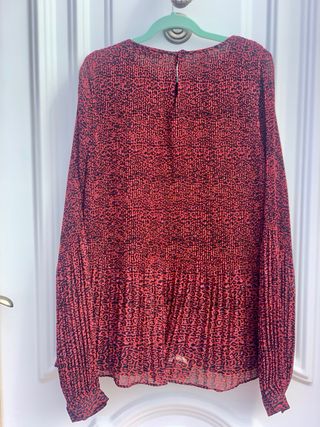 Blusa Zara Estampado Animal
