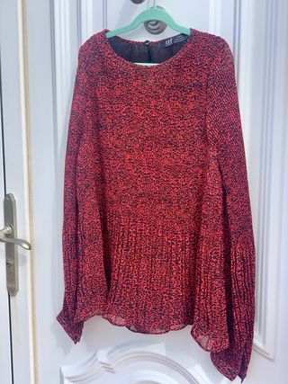 Blusa Zara Estampado Animal
