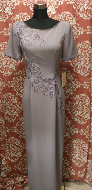 Vestido fiesta morado talla 42