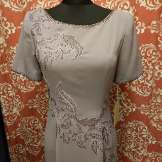 Vestido fiesta morado talla 42