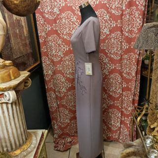 Vestido fiesta morado talla 42