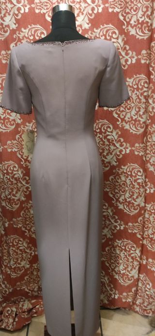 Vestido fiesta morado talla 42