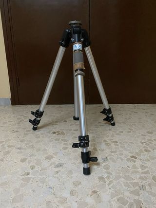 Trípode Manfrotto con cabezales