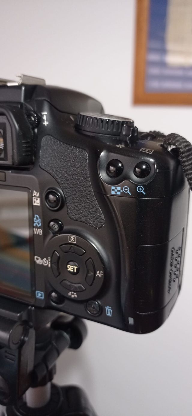 Cámara Canon Rebel XSI-450D + kit