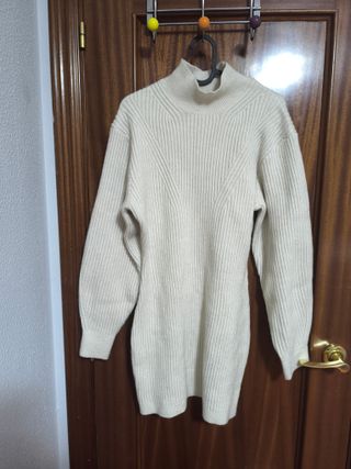 Vestido jersey H&M cuello alto