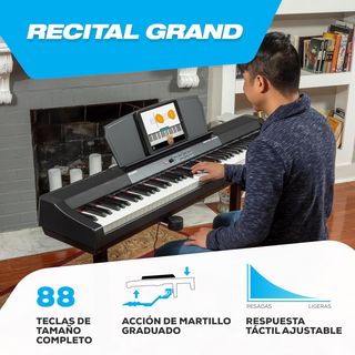 Piano Eléctrico Alesis Recital Grand 88 Teclas