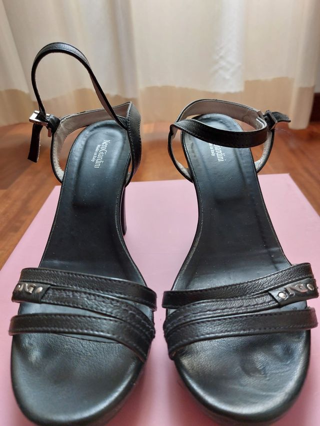 Sandali Nero Giardini Neri Donna