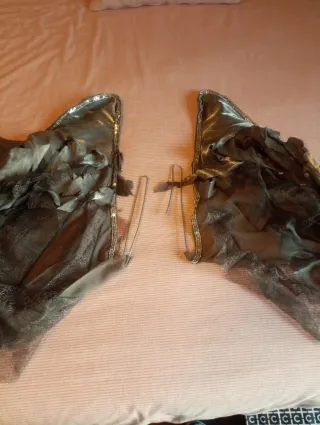 Disfraz de Ángel caído Deluxe para mujer.