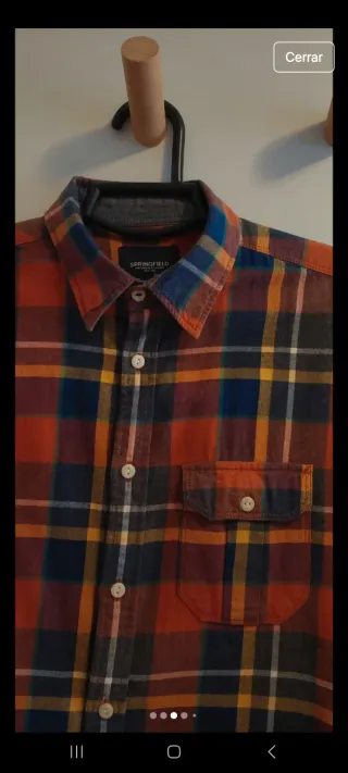 Camisa Springfield cuadros
