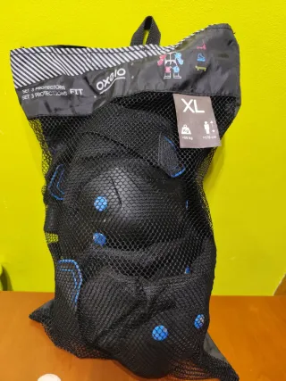 Set Protecciones Patinaje Adulto Talla XL