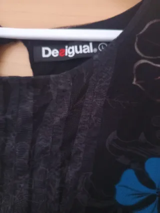 Camiseta Desigual Gasa y Lycra Talla L