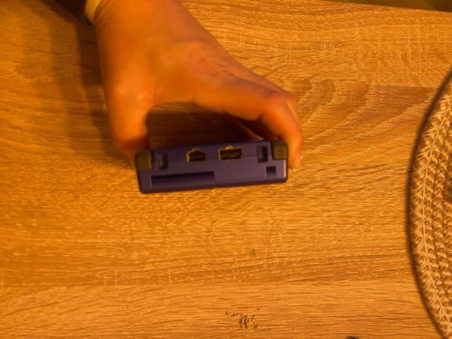 Nintendo Game Boy Advance SP Azul + Funda