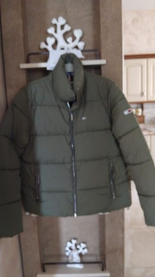 Piumino Tommy Jeans Uomo Verde Oliva