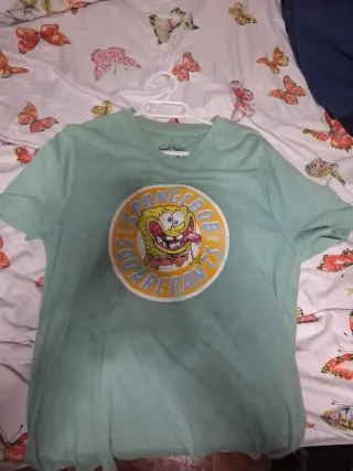 Camiseta Spongebob Squarepants Verde
