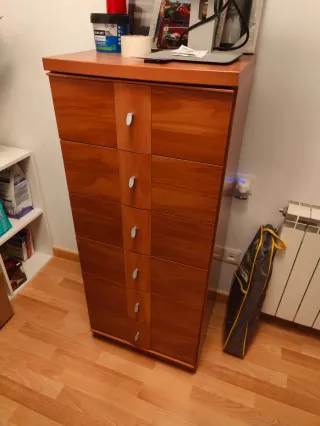 Conjunto de muebles de dormitorio madera