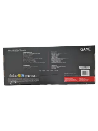 Teclado Mecánico Inalámbrico GAME GMKH-60 Blanco